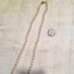 Pearls necklace costume jewelry